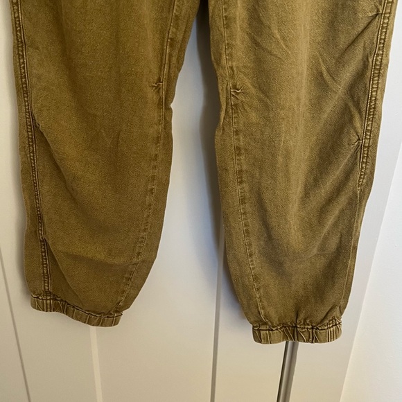 Anthropologie Rhys Utility Linen Blend Joggers - Picture 7 of 10
